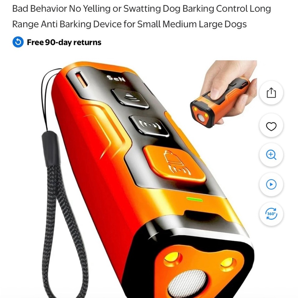 Dog Barking/ Behavior Control Device
